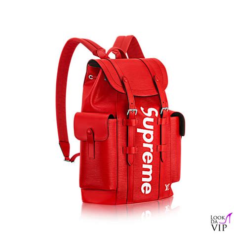 supreme x lv zaino